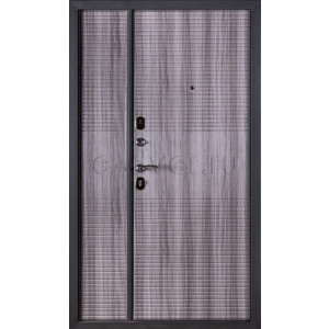 Полуторная дверь с внутренней стороны/МДФ отделка