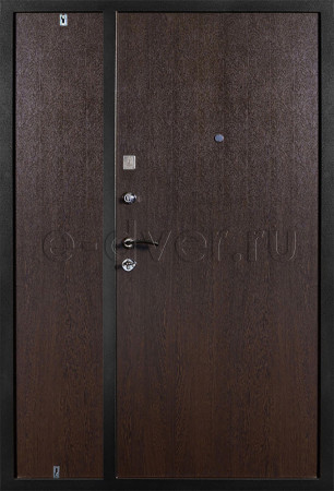 Входная тамбурная дверь с ламинатом/цвет венге