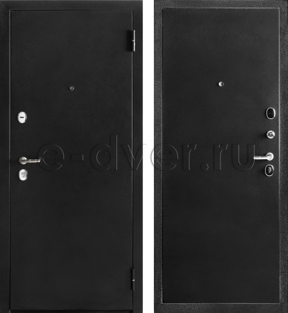 Морозостойкая дверь антивандальная/порошковое напыление/черный муар
