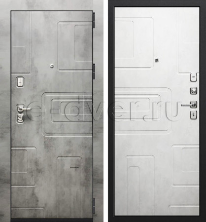 Металлическая входная дверь с 3 контурами уплотнения в частный дом